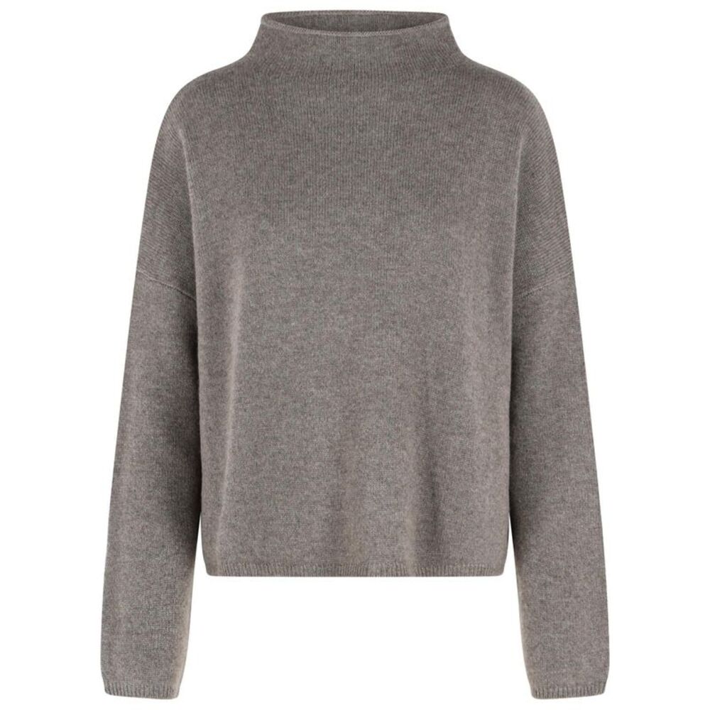 Lisa Yang 'Sandy' Truffle Beige Cashmere Turtleneck Sweater Women